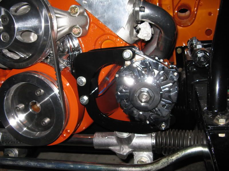 Suggestions On Low Mount Alternator Brackets Chevy Nova Forum